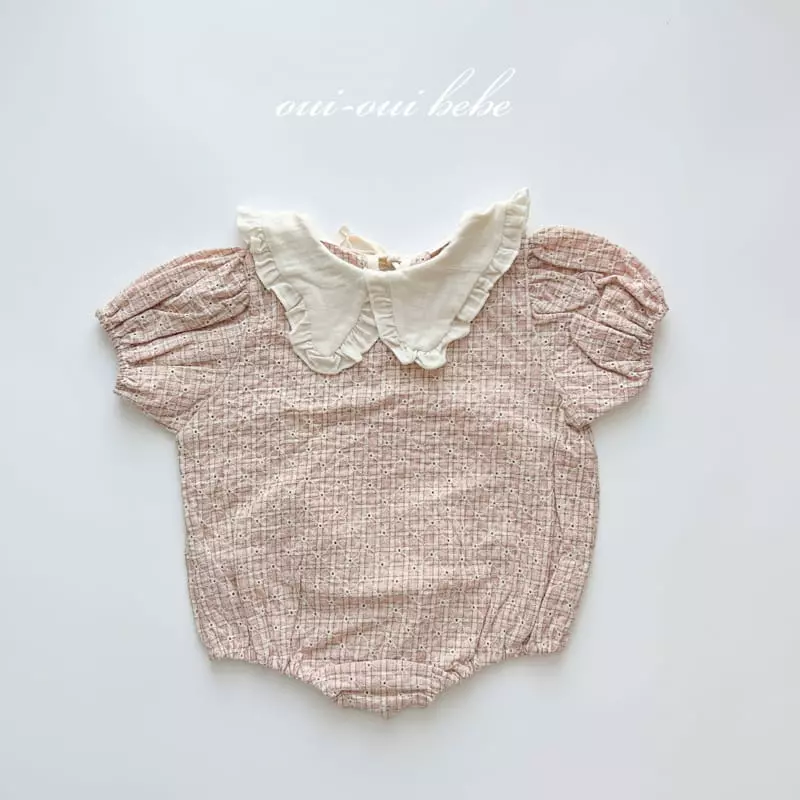 Oui Oui - Korean Baby Fashion - #babywear - Bebe Adel Bodysuit