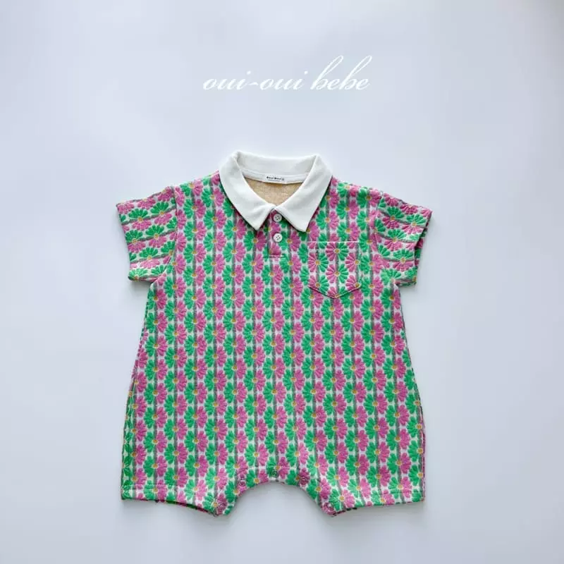 Oui Oui - Korean Baby Fashion - #onlinebabyshop - Bebe Mignon Bodysuit