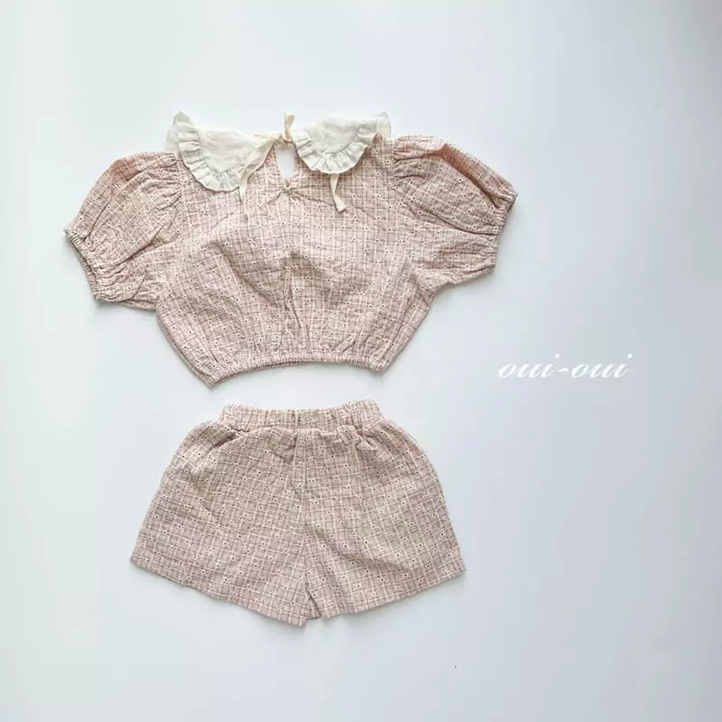 Oui Oui - Korean Children Fashion - #childofig - Adel Top Bottom Set - 2