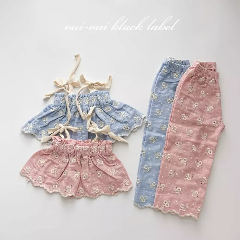Oui Oui - Korean Children Fashion - #childofig - Ttua Top Bottom Set - 7