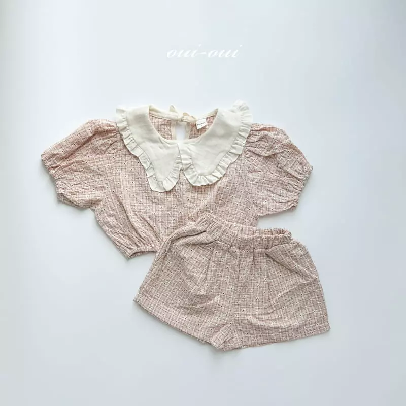 Oui Oui - Korean Children Fashion - #childrensboutique - Adel Top Bottom Set - 4