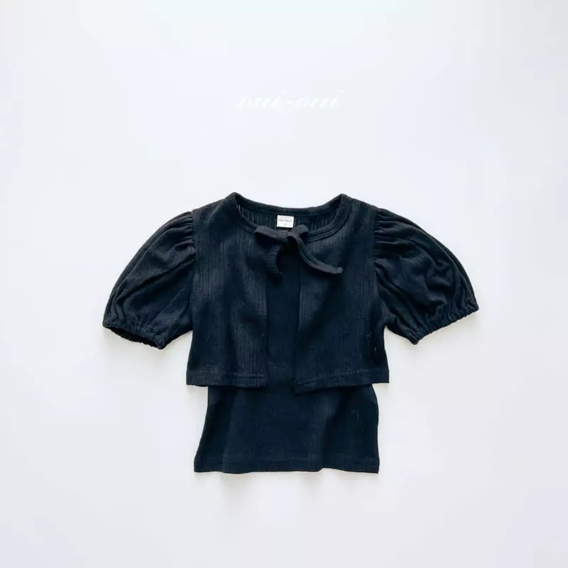 Oui Oui - Korean Children Fashion - #kidsshorts - Ette Top Bottom Set - 9