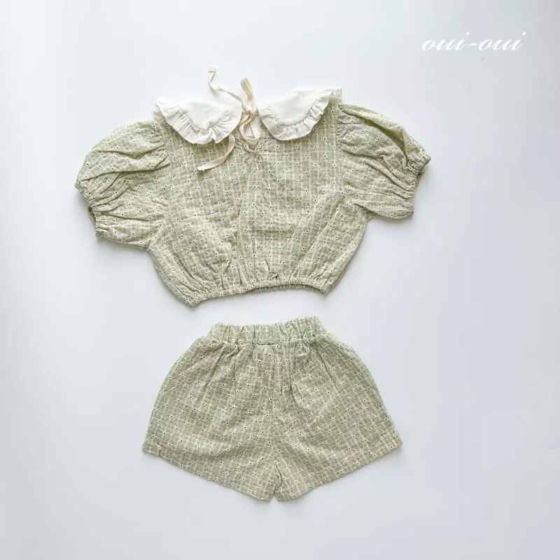 Oui Oui - Korean Children Fashion - #kidsshorts - Adel Top Bottom Set - 7