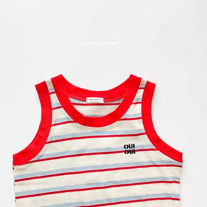 Oui Oui - Korean Children Fashion - #kidsshorts - Mue Mue Sleeveless - 3