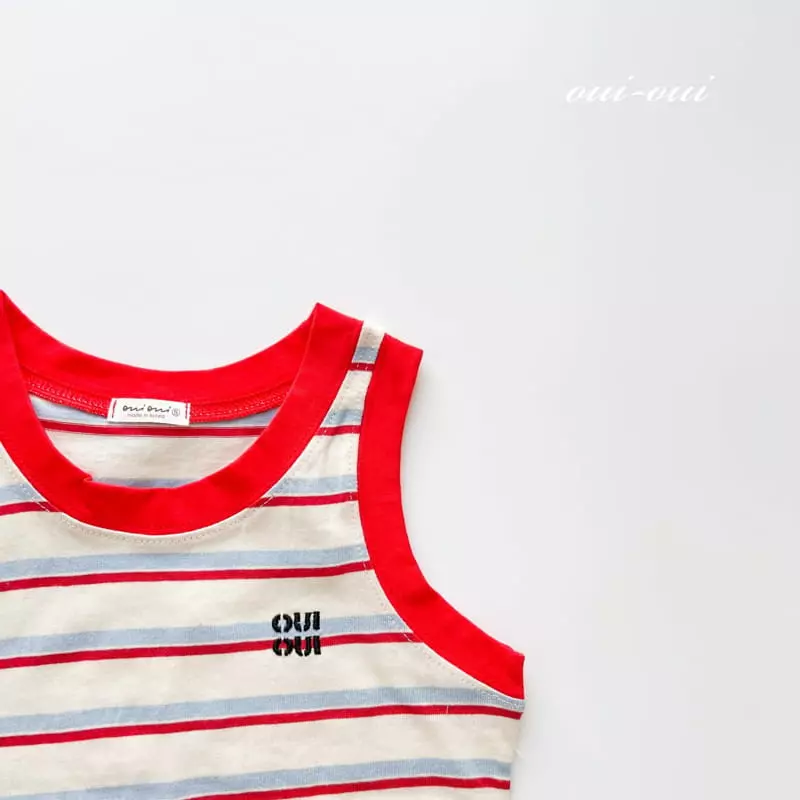 Oui Oui - Korean Children Fashion - #kidsshorts - Mue Mue Sleeveless - 4