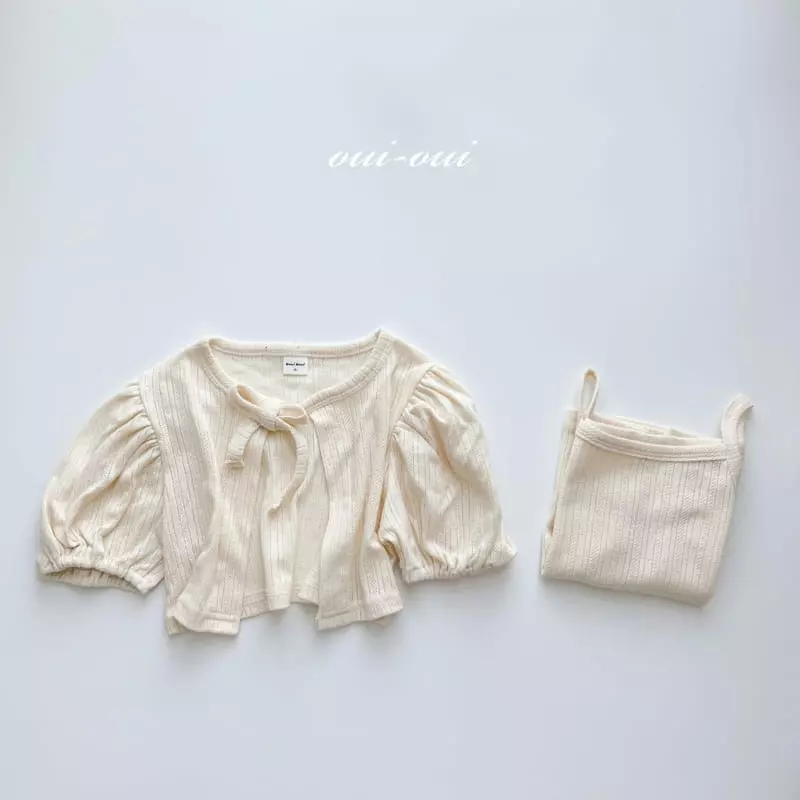 Oui Oui - Korean Children Fashion - #kidzfashiontrend - Ette Top Bottom Set - 11