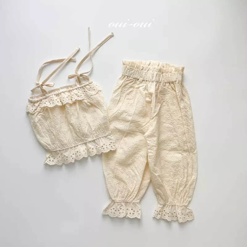 Oui Oui - Korean Children Fashion - #littlefashionista - Oha Top Bottom Set