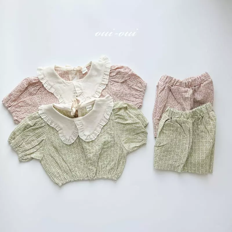 Oui Oui - Korean Children Fashion - #magicofchildhood - Adel Top Bottom Set - 12