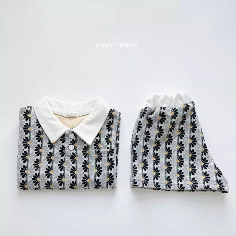 Oui Oui - Korean Children Fashion - #magicofchildhood - Mignon Top Bottom Set - 9