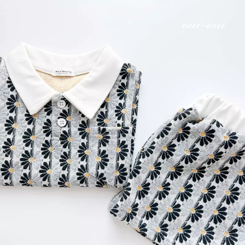 Oui Oui - Korean Children Fashion - #prettylittlegirls - Mignon Top Bottom Set - 11
