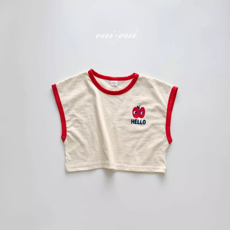 Oui Oui - Korean Children Fashion - #stylishchildhood - Ami Tee - 2