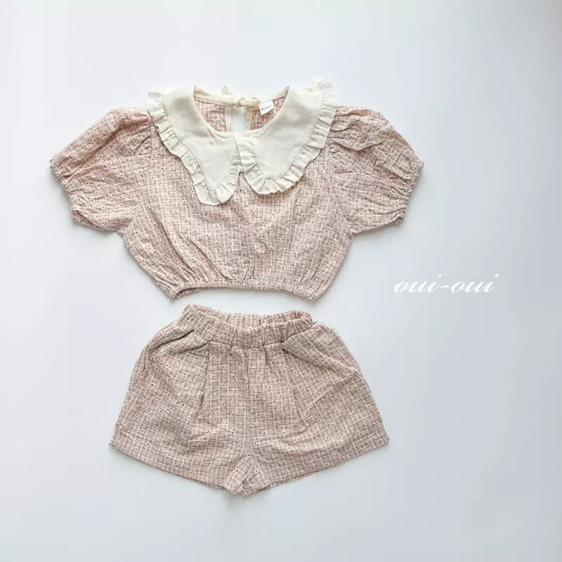 Oui Oui - Korean Children Fashion - #stylishchildhood - Adel Top Bottom Set