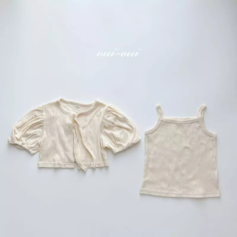 Oui Oui - Korean Children Fashion - #todddlerfashion - Ette Top Bottom Set