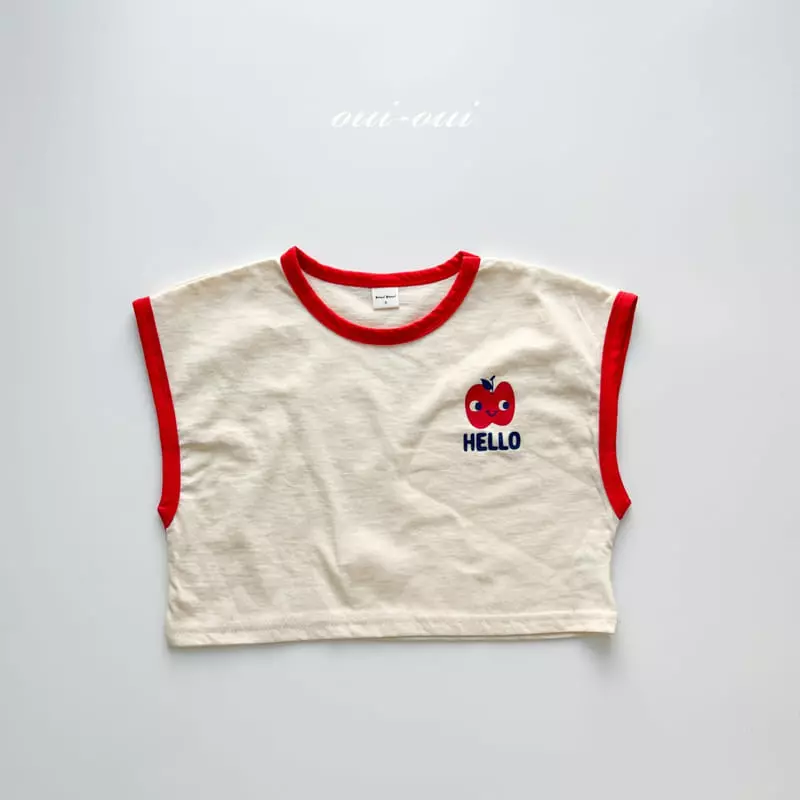 Oui Oui - Korean Children Fashion - #toddlerclothing - Ami Tee