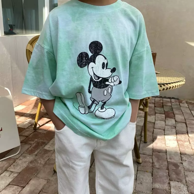 Our - Korean Children Fashion - #Kfashion4kids - Smocked Mickey Tee - 8