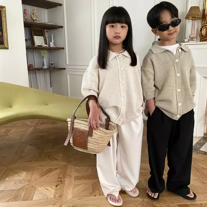 Our - Korean Children Fashion - #Kfashion4kids - Magaret Collar Cardigan - 6