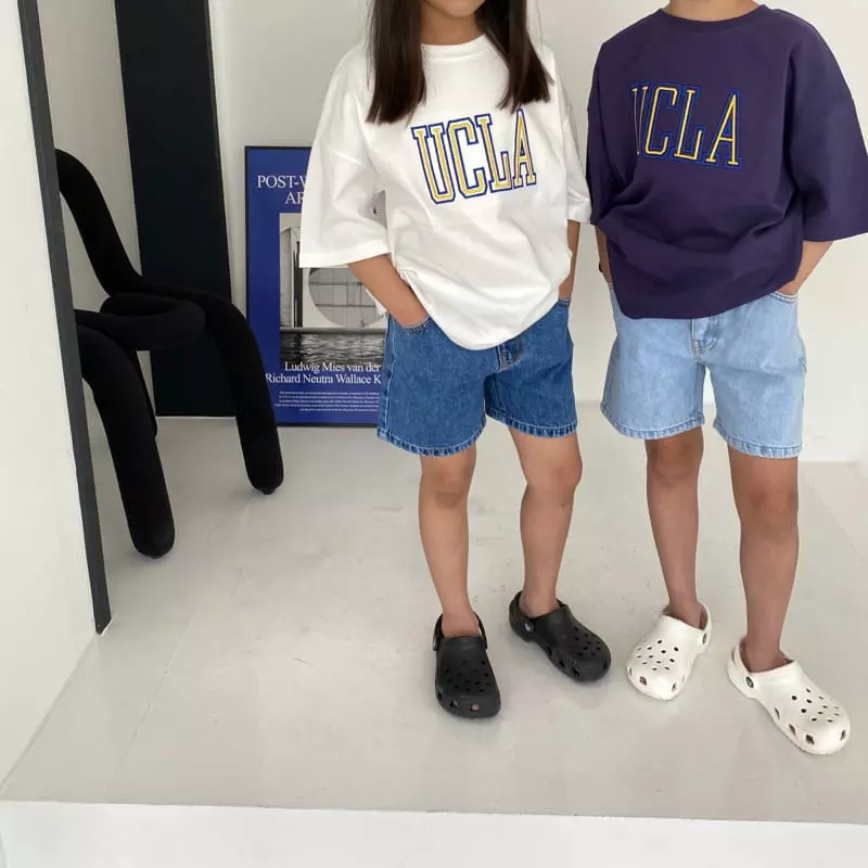 Our - Korean Children Fashion - #Kfashion4kids - UCLA Embroidery Tee - 8