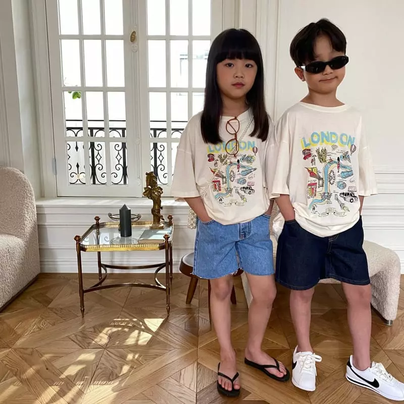 Our - Korean Children Fashion - #Kfashion4kids - London Tee - 7