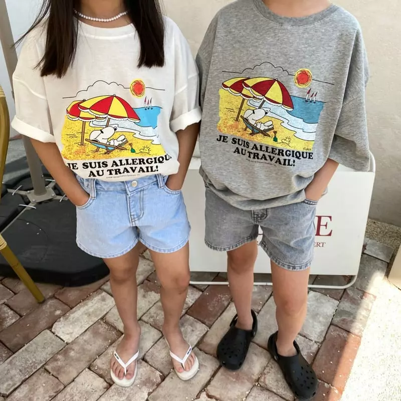 Our - Korean Children Fashion - #Kfashion4kids - 22 Snoophy Tee - 12