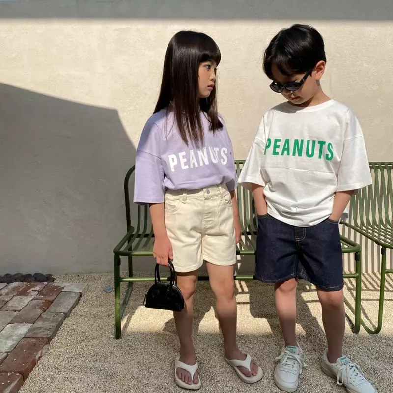Our - Korean Children Fashion - #kidzfashiontrend - Peanut Tee - 4
