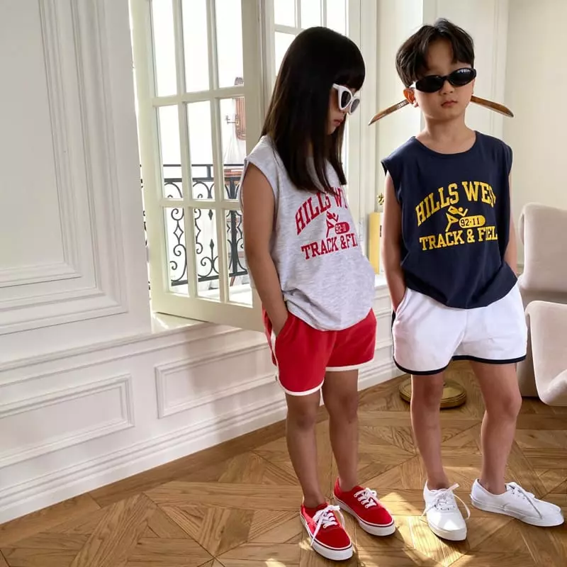 Our - Korean Children Fashion - #Kfashion4kids - Beach Terry Shorts - 2