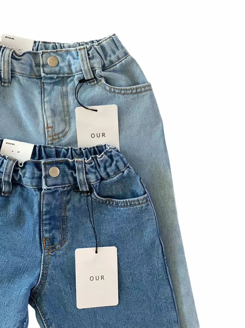 Our - Korean Children Fashion - #childofig - Log Wide Jeans - 12