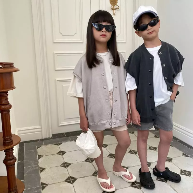 Our - Korean Children Fashion - #childofig - Work Vest Jumpsuit - 2