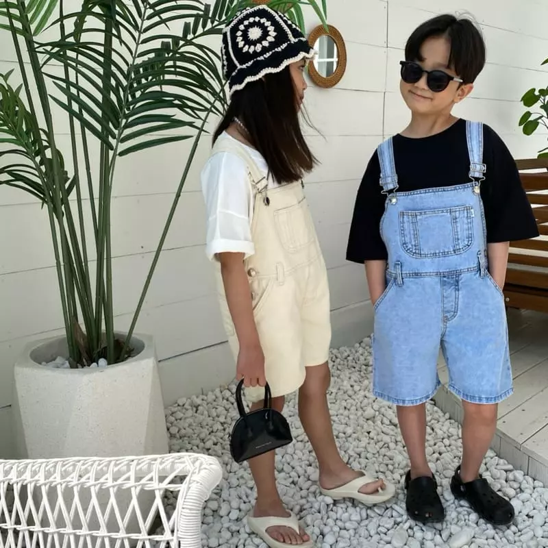 Our - Korean Children Fashion - #childofig - Butter Overalls - 11