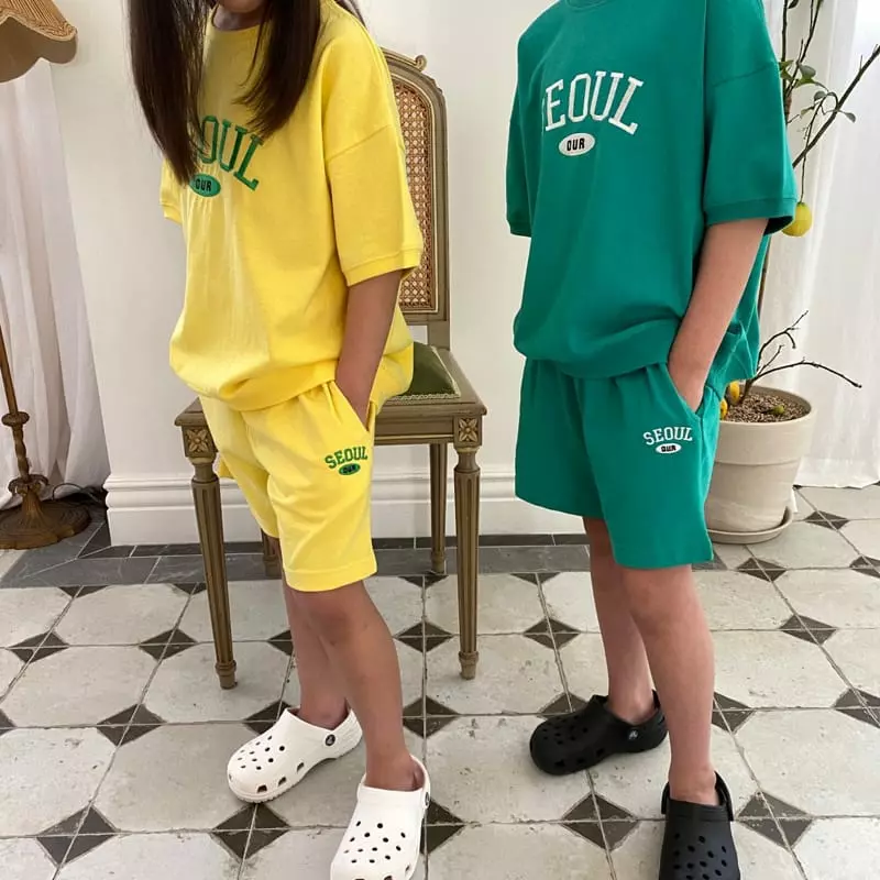 Our - Korean Children Fashion - #childofig - Our Top Bottom Set - 5