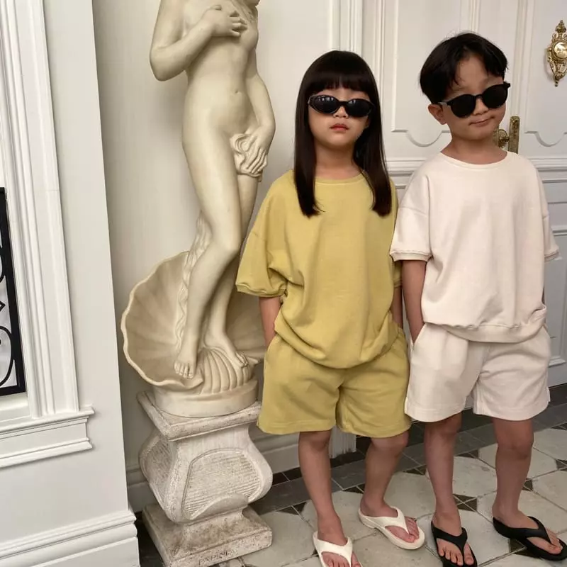Our - Korean Children Fashion - #childrensboutique - Odd Top Bottom Set - 7