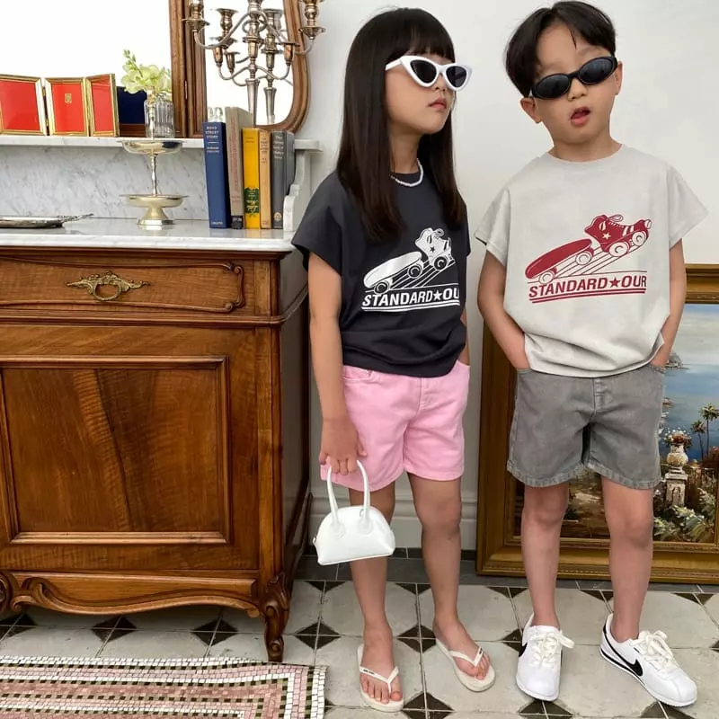 Our - Korean Children Fashion - #childrensboutique - Skate Sleeveless - 5