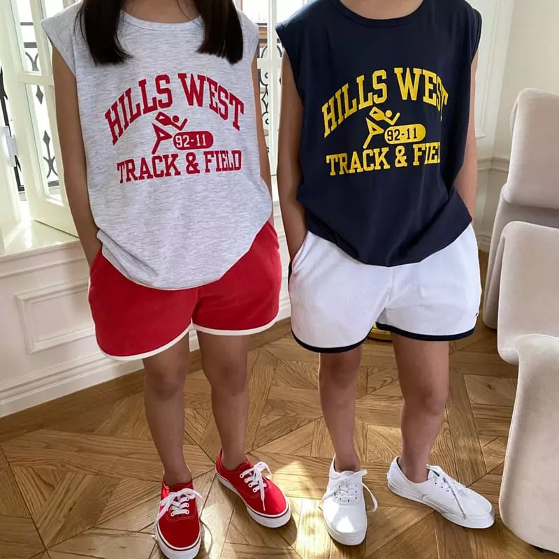 Our - Korean Children Fashion - #childrensboutique - Track Sleeveless - 3