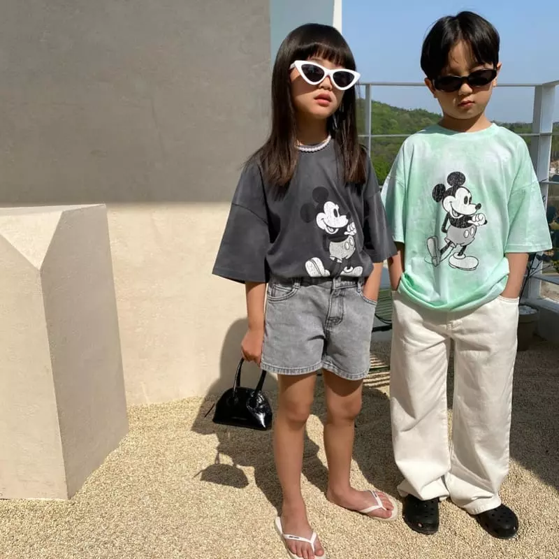Our - Korean Children Fashion - #childrensboutique - Smocked Mickey Tee