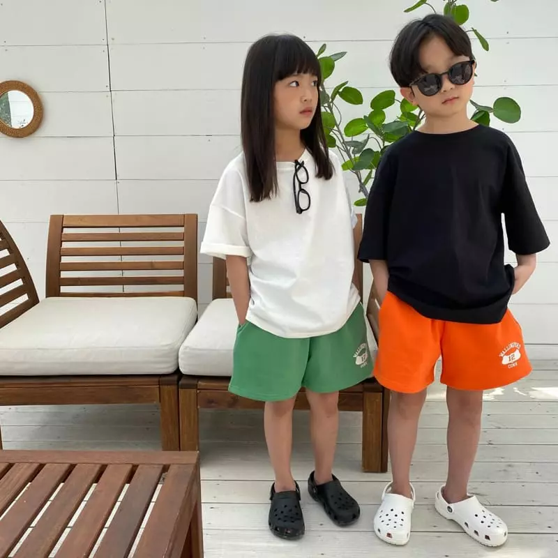 Our - Korean Children Fashion - #childrensboutique - Corn Terry Shorts - 12