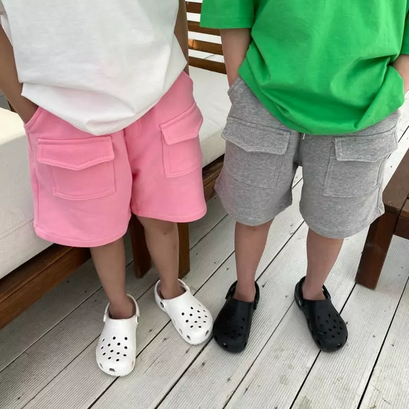 Our - Korean Children Fashion - #designkidswear - Camps Pocket Shorts - 3