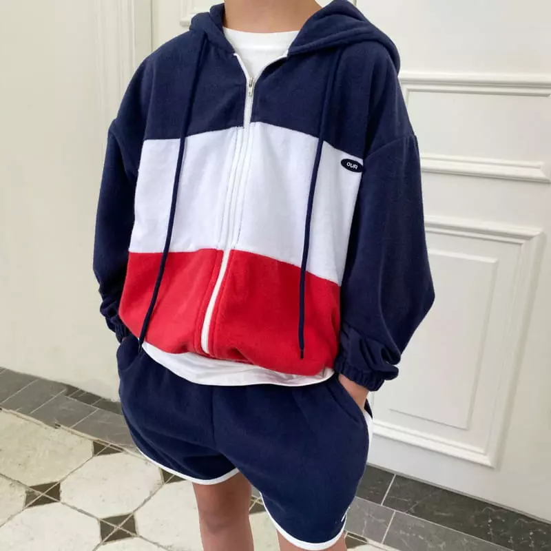 Our - Korean Children Fashion - #designkidswear - Beach Terry Hoody