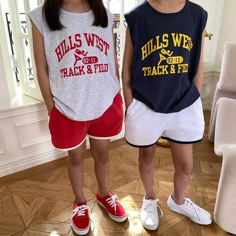 Our - Korean Children Fashion - #discoveringself - Track Sleeveless - 5