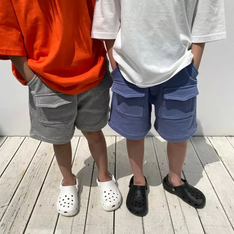 Our - Korean Children Fashion - #designkidswear - Camps Pocket Shorts - 4