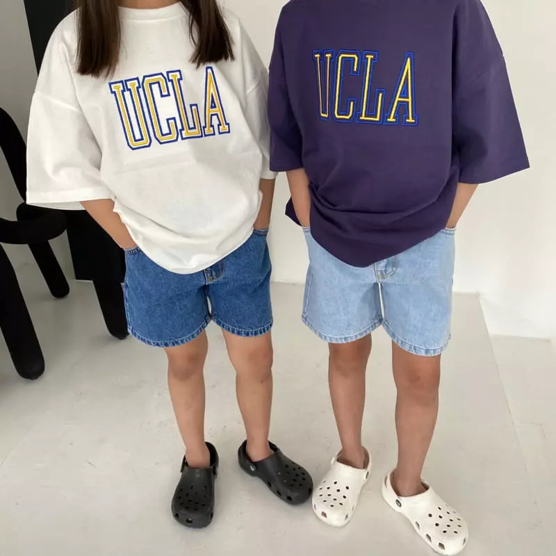 Our - Korean Children Fashion - #discoveringself - UCLA Embroidery Tee - 3