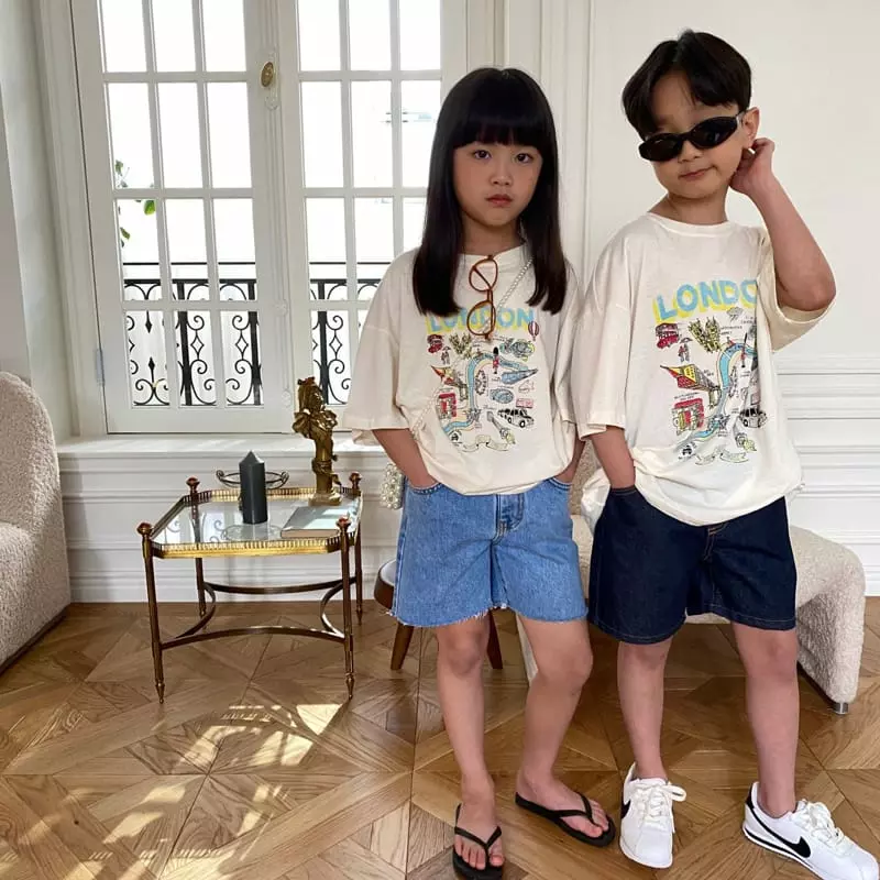 Our - Korean Children Fashion - #discoveringself - London Tee - 2