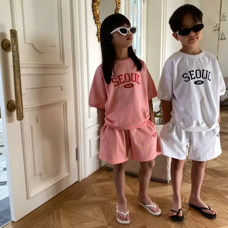 Our - Korean Children Fashion - #discoveringself - Our Top Bottom Set - 9