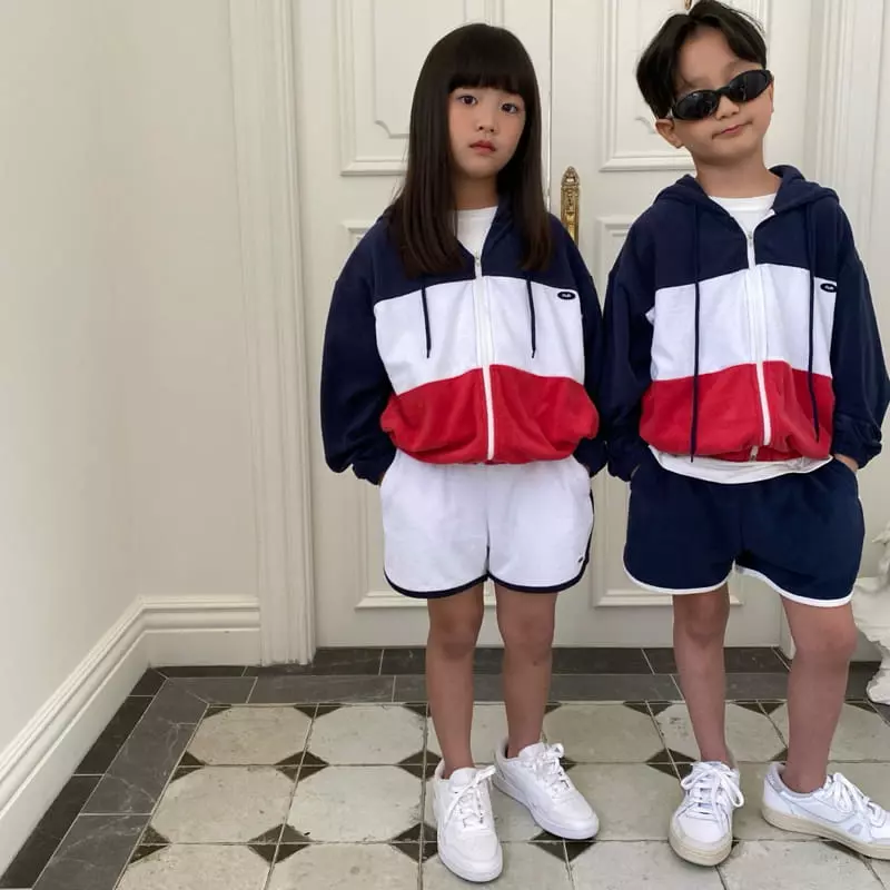 Our - Korean Children Fashion - #discoveringself - Beach Terry Hoody - 2
