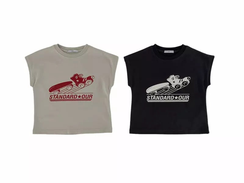 Our - Korean Children Fashion - #fashionkids - Skate Sleeveless - 8