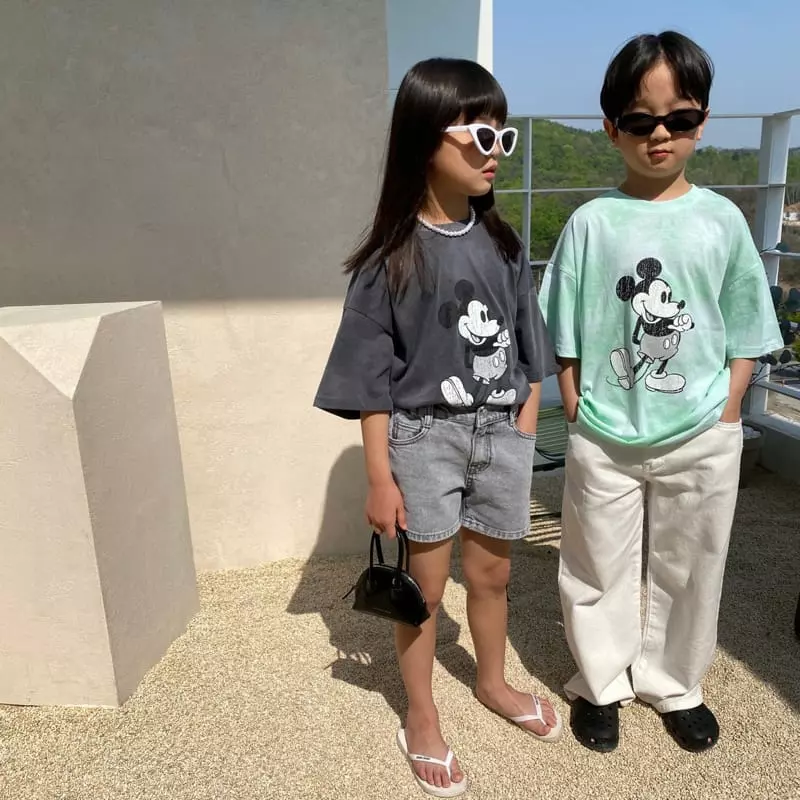 Our - Korean Children Fashion - #discoveringself - Smocked Mickey Tee - 4