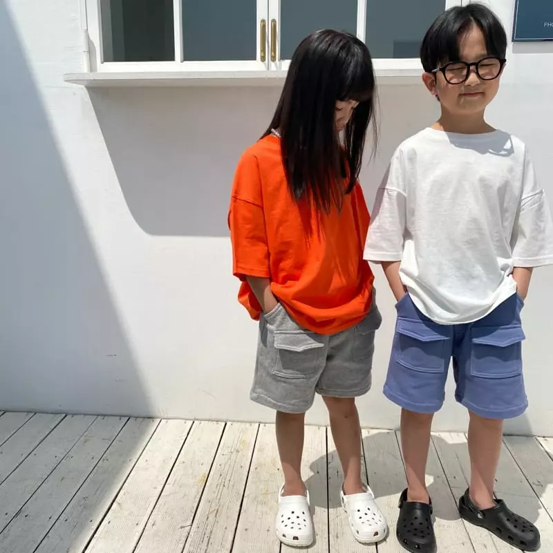 Our - Korean Children Fashion - #fashionkids - Camps Pocket Shorts - 5