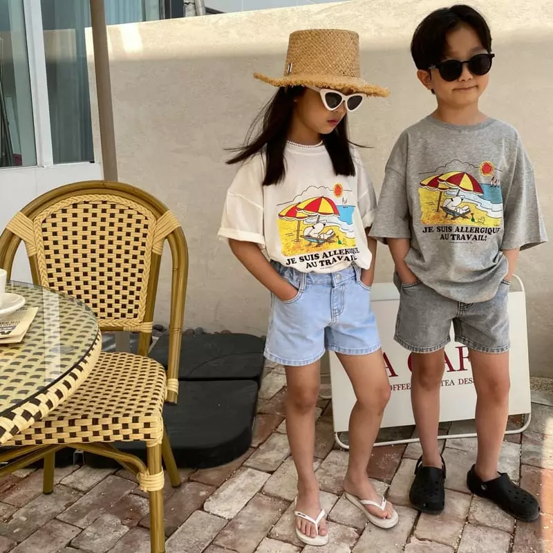 Our - Korean Children Fashion - #kidsshorts - 22 Snoophy Tee - 9