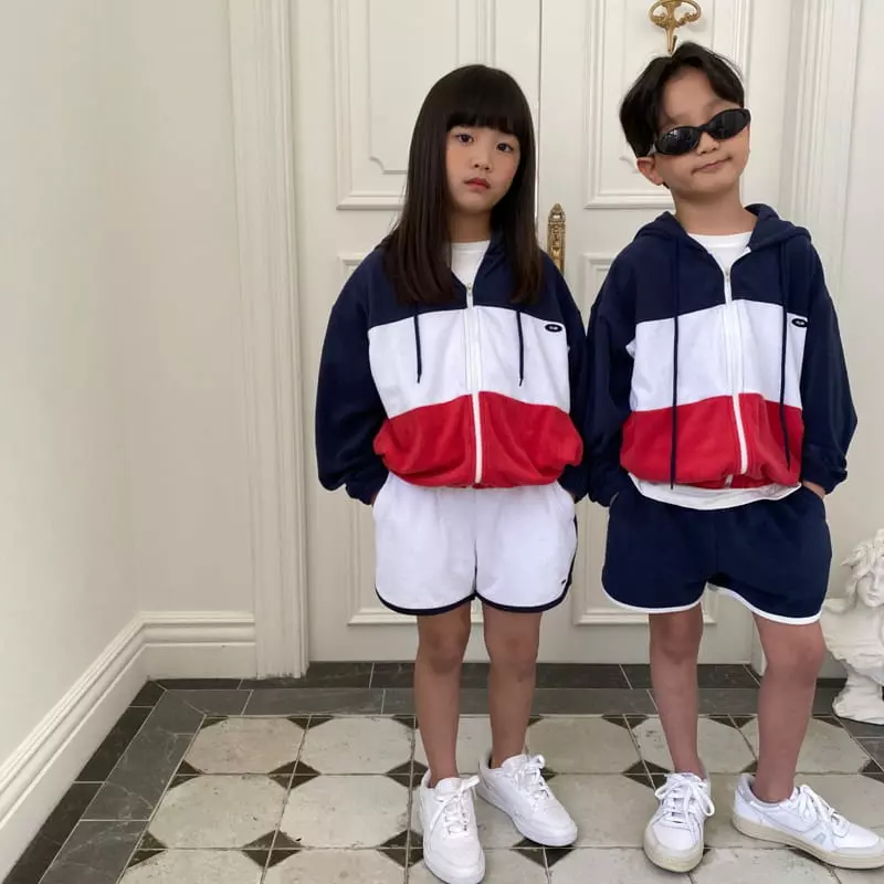 Our - Korean Children Fashion - #fashionkids - Beach Terry Hoody - 4
