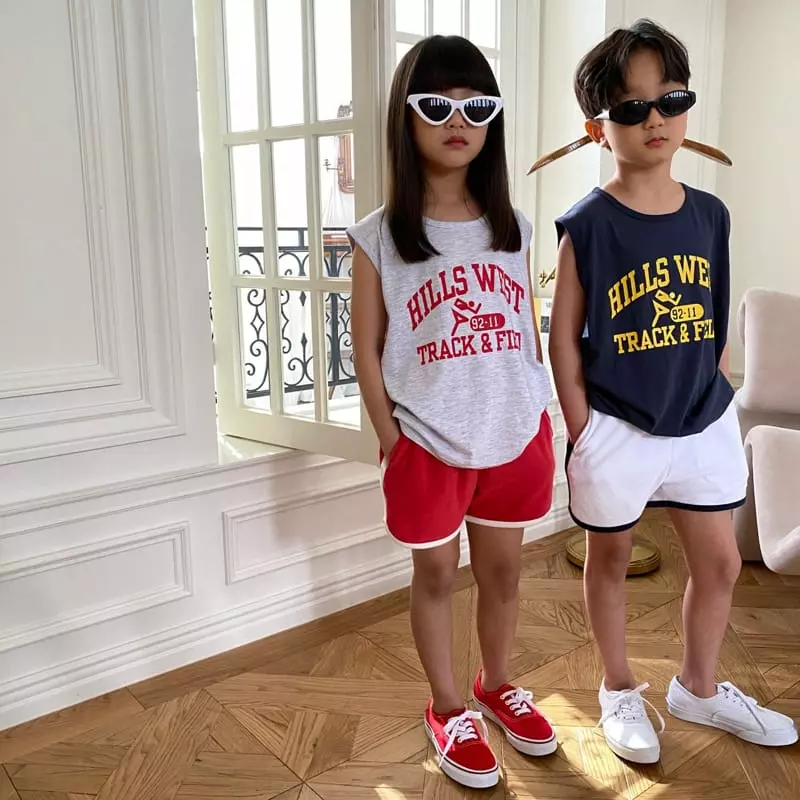 Our - Korean Children Fashion - #kidsstore - Track Sleeveless - 8