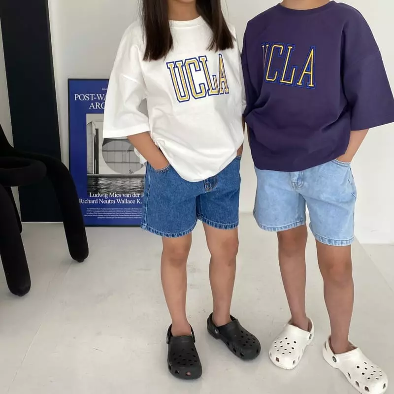 Our - Korean Children Fashion - #kidsstore - UCLA Embroidery Tee - 6