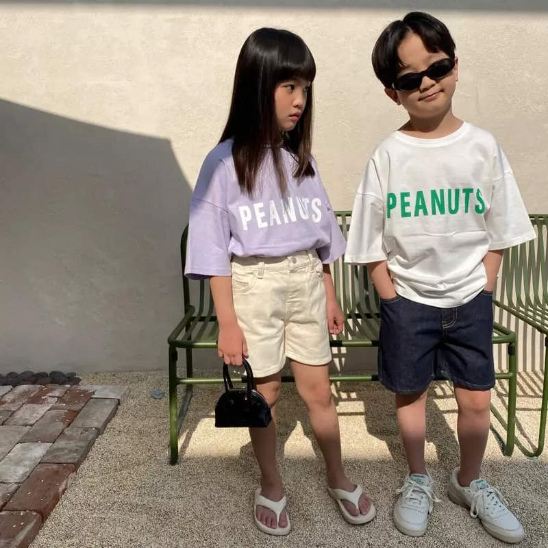 Our - Korean Children Fashion - #kidsstore - Peanut Tee - 2